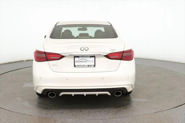 used 2021 INFINITI Q50 car, priced at $27,995