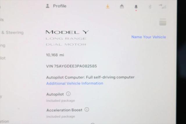 used 2023 Tesla Model Y car, priced at $29,995