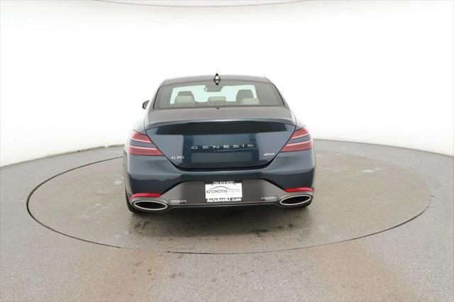 used 2024 Genesis G70 car, priced at $37,495