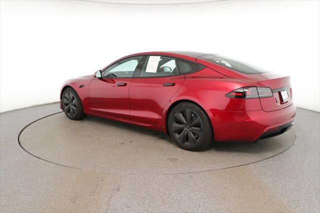 used 2023 Tesla Model S car, priced at $49,995