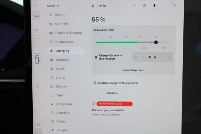 used 2023 Tesla Model S car, priced at $49,995