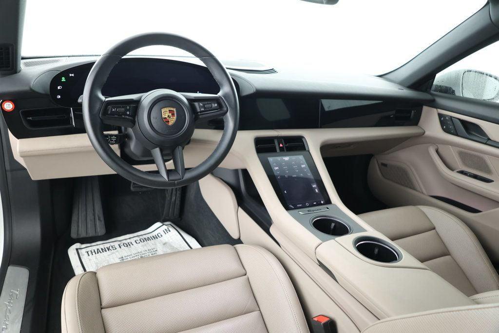 used 2022 Porsche Taycan car, priced at $63,495