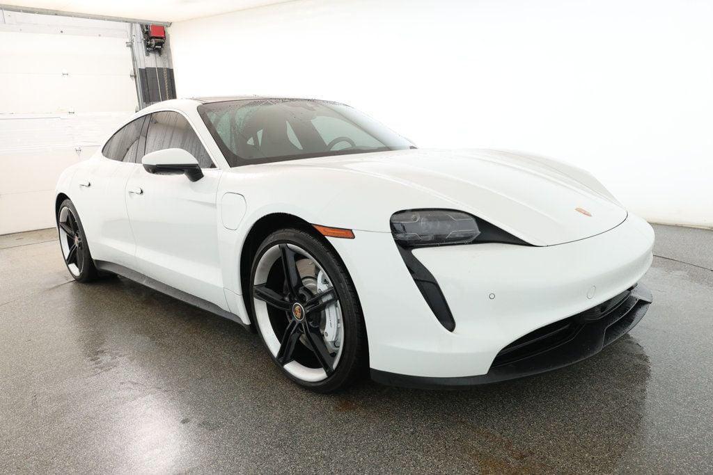 used 2022 Porsche Taycan car, priced at $63,495
