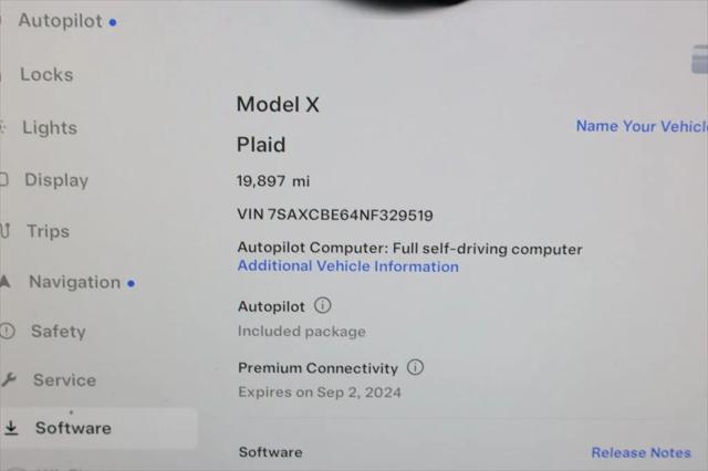 used 2022 Tesla Model X car, priced at $59,795