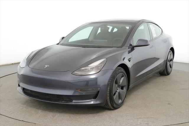 used 2022 Tesla Model 3 car, priced at $21,995