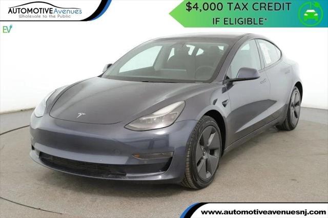 used 2022 Tesla Model 3 car, priced at $21,995