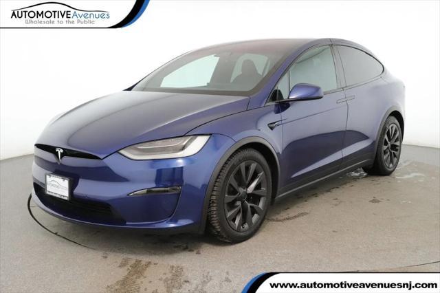 used 2022 Tesla Model X car, priced at $50,495