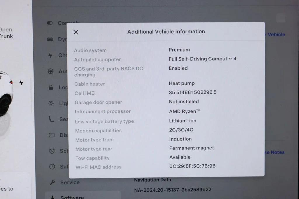 used 2024 Tesla Model Y car, priced at $34,995