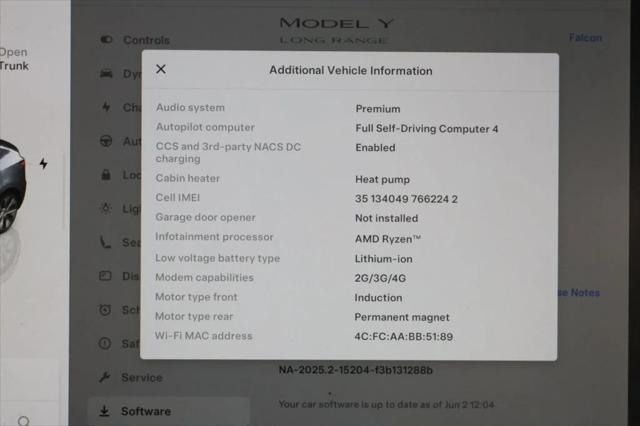 used 2023 Tesla Model Y car, priced at $31,495