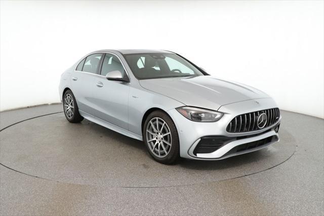 used 2023 Mercedes-Benz AMG C 43 car, priced at $46,995