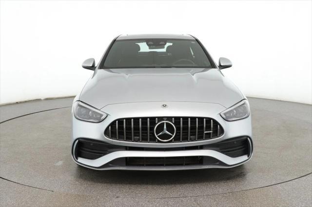 used 2023 Mercedes-Benz AMG C 43 car, priced at $46,995