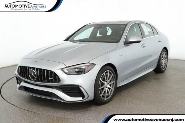 used 2023 Mercedes-Benz AMG C 43 car, priced at $47,495