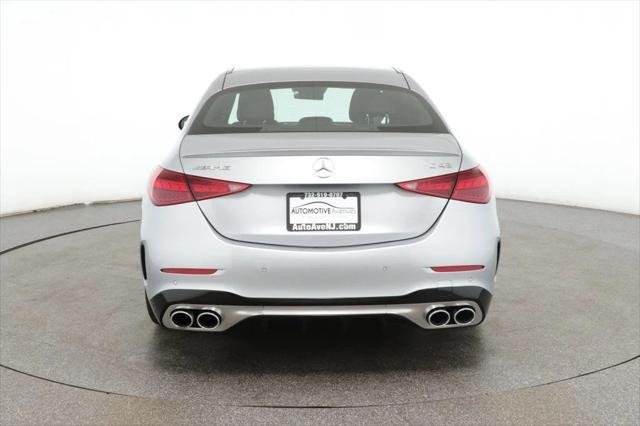 used 2023 Mercedes-Benz AMG C 43 car, priced at $46,995