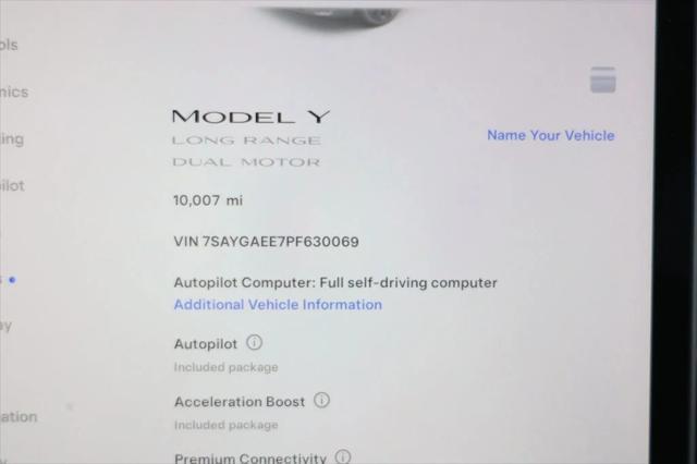 used 2023 Tesla Model Y car, priced at $28,295