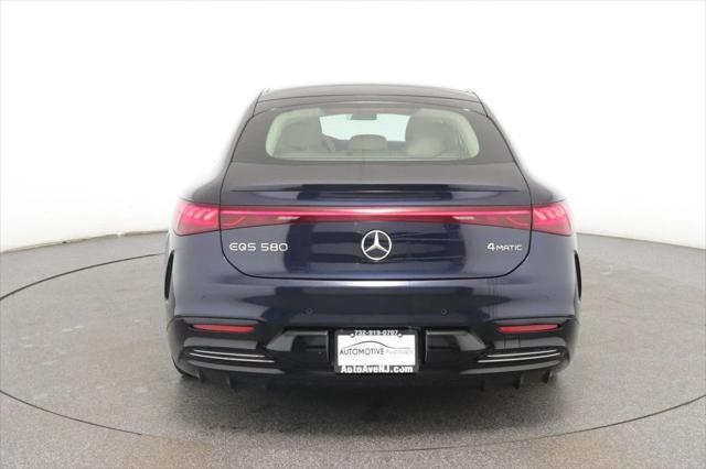 used 2023 Mercedes-Benz EQS 580 car, priced at $62,495