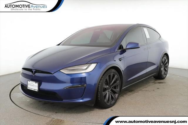 used 2022 Tesla Model X car, priced at $50,995