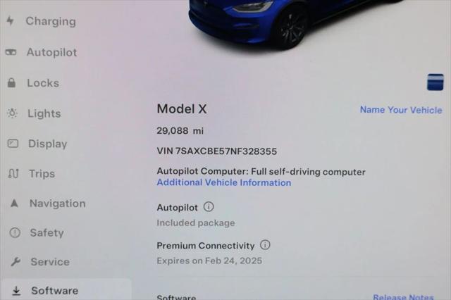 used 2022 Tesla Model X car, priced at $50,995