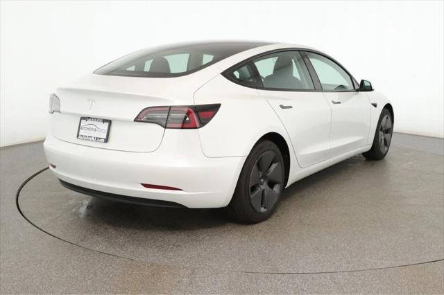 used 2023 Tesla Model 3 car, priced at $24,495