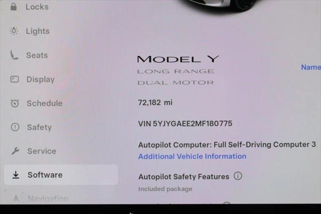 used 2021 Tesla Model Y car, priced at $23,495