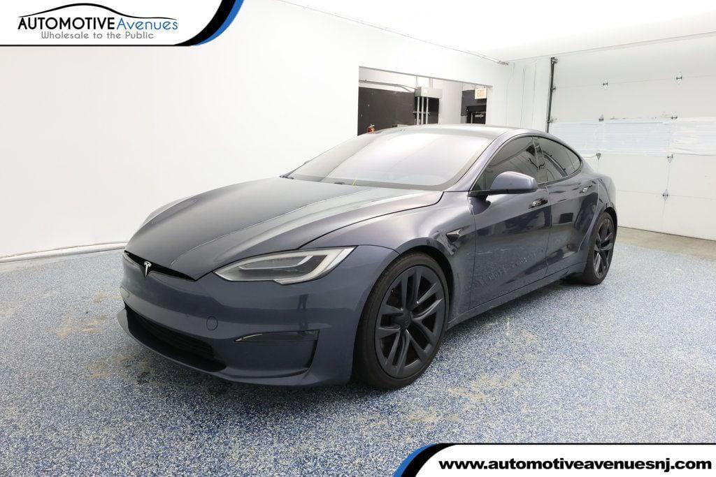 used 2021 Tesla Model S car, priced at $51,995
