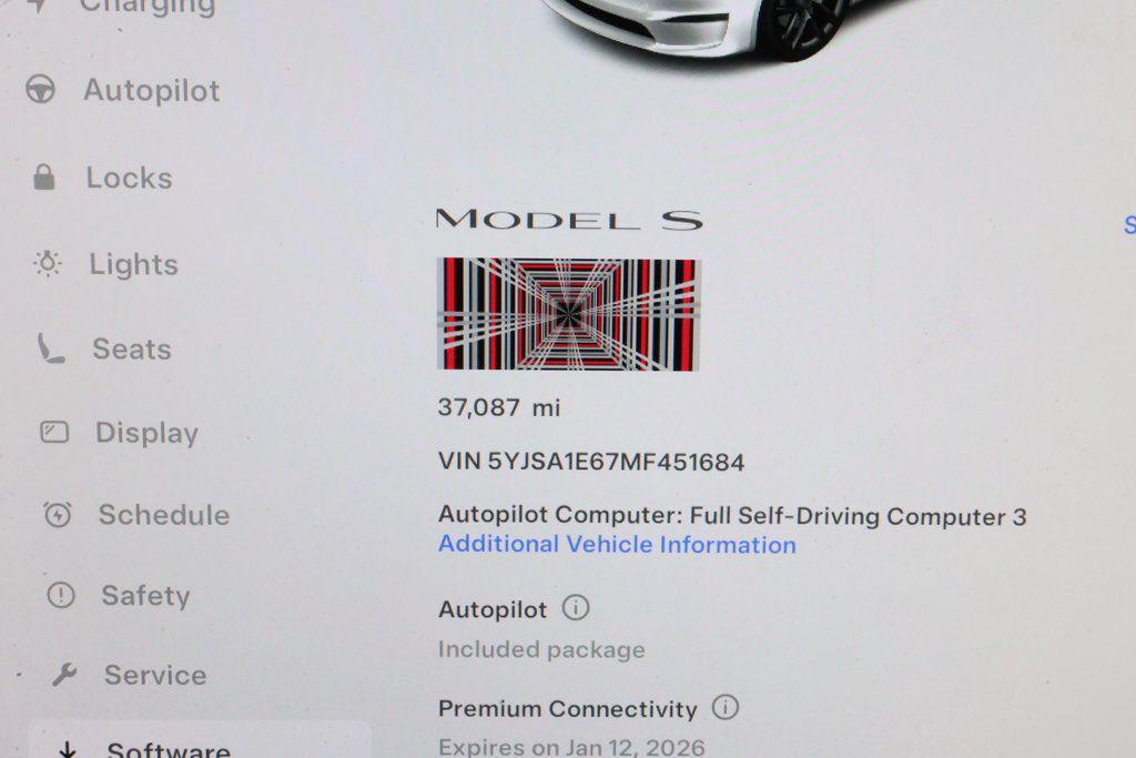 used 2021 Tesla Model S car, priced at $51,995