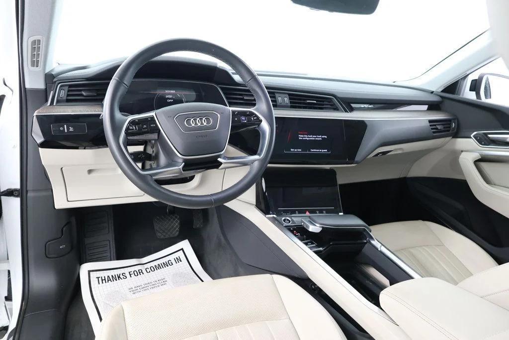 used 2024 Audi Q8 e-tron car, priced at $39,495