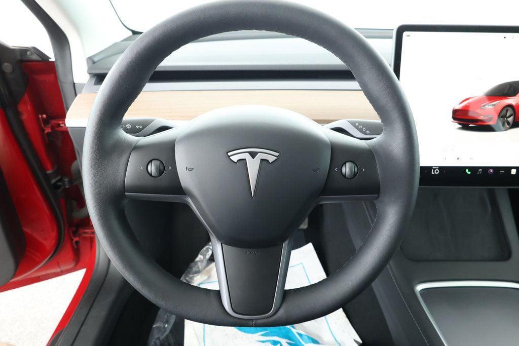 used 2023 Tesla Model 3 car, priced at $25,595