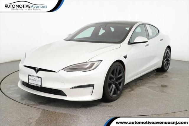 used 2021 Tesla Model S car, priced at $52,495