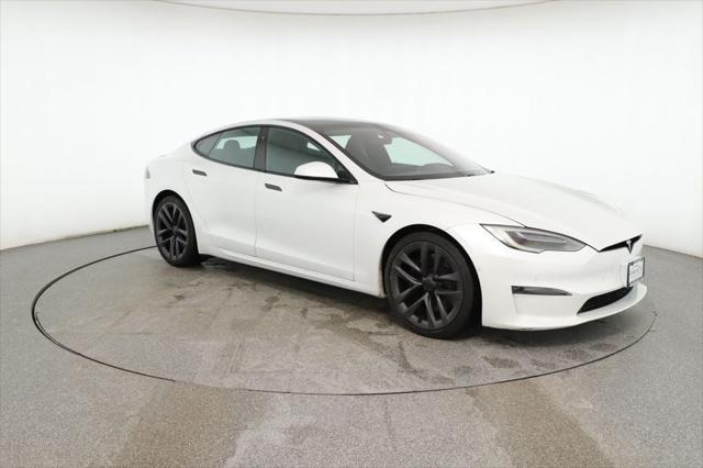 used 2021 Tesla Model S car, priced at $52,495