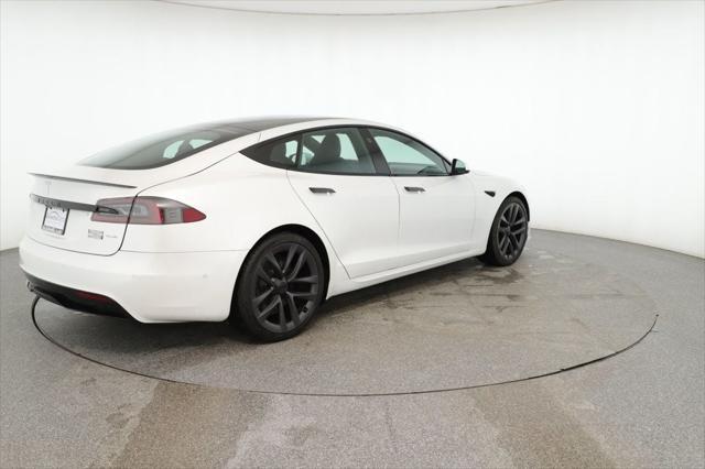 used 2021 Tesla Model S car, priced at $52,495