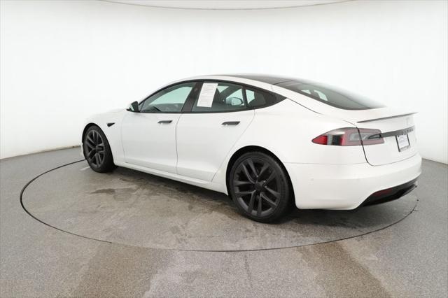 used 2021 Tesla Model S car, priced at $52,495