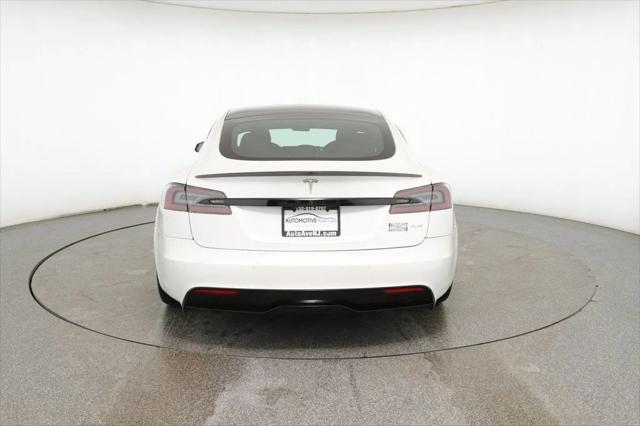 used 2021 Tesla Model S car, priced at $52,495