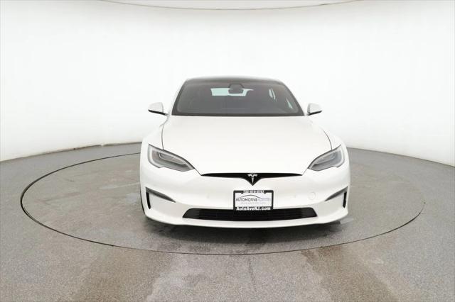 used 2021 Tesla Model S car, priced at $52,495