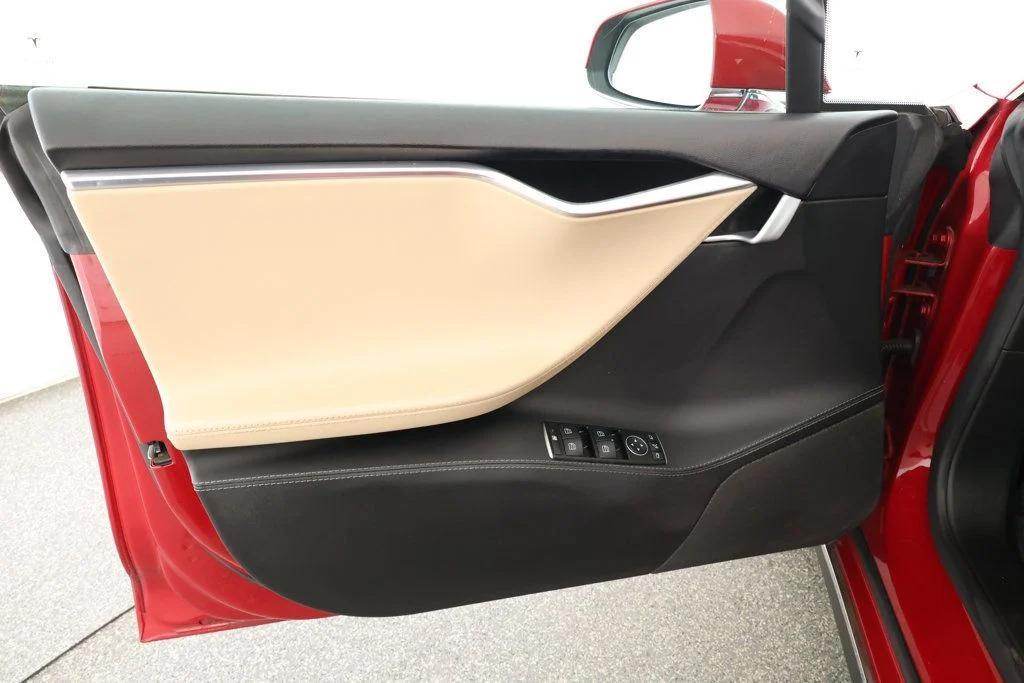 used 2014 Tesla Model S car, priced at $12,495