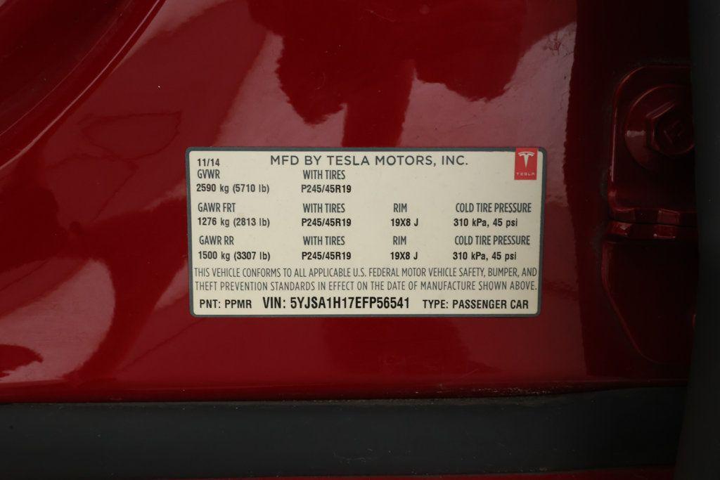 used 2014 Tesla Model S car, priced at $12,495