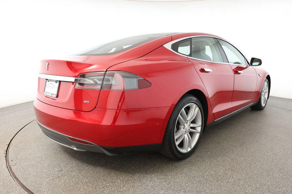 used 2014 Tesla Model S car, priced at $12,495