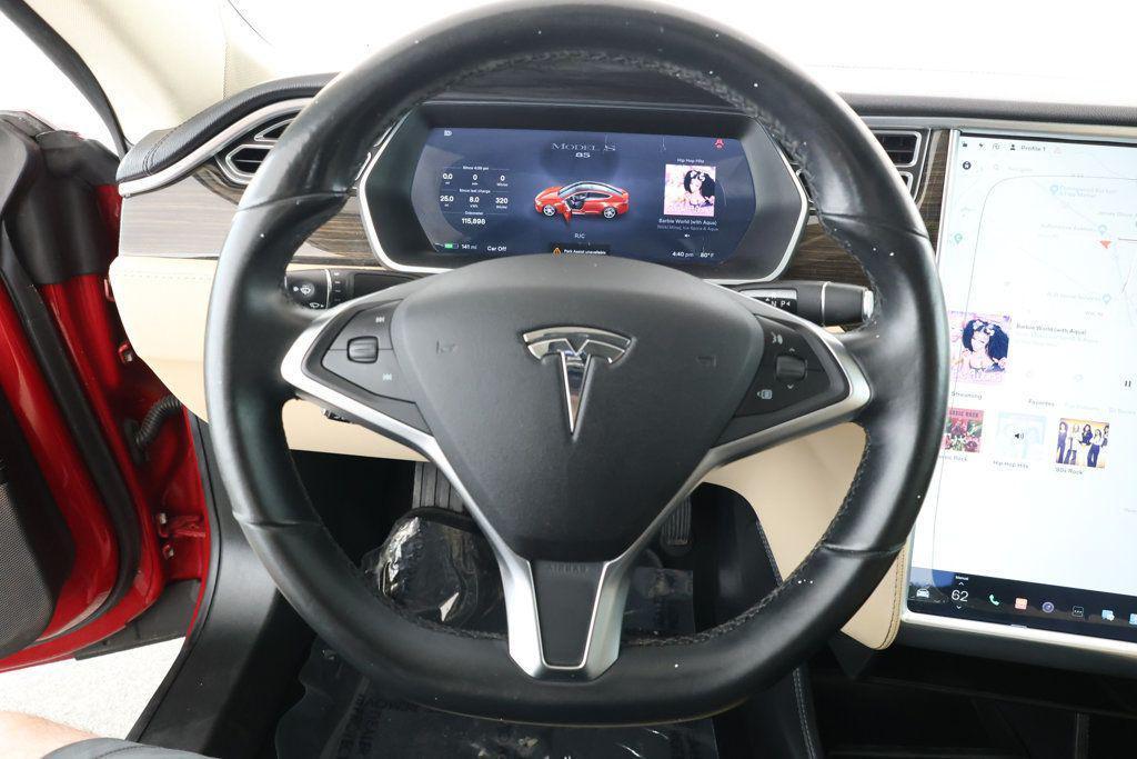 used 2014 Tesla Model S car, priced at $12,495
