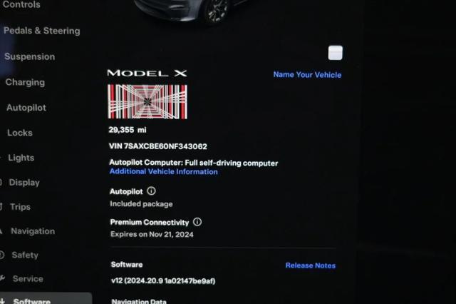 used 2022 Tesla Model X car, priced at $56,495