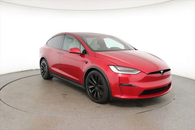 used 2023 Tesla Model X car, priced at $54,695