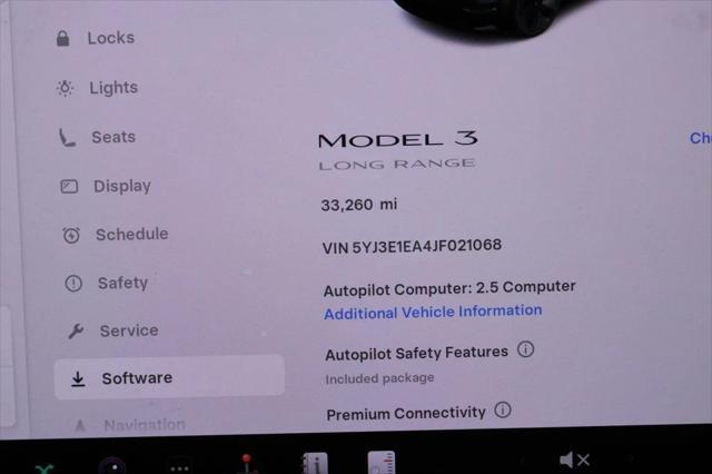 used 2018 Tesla Model 3 car, priced at $19,995
