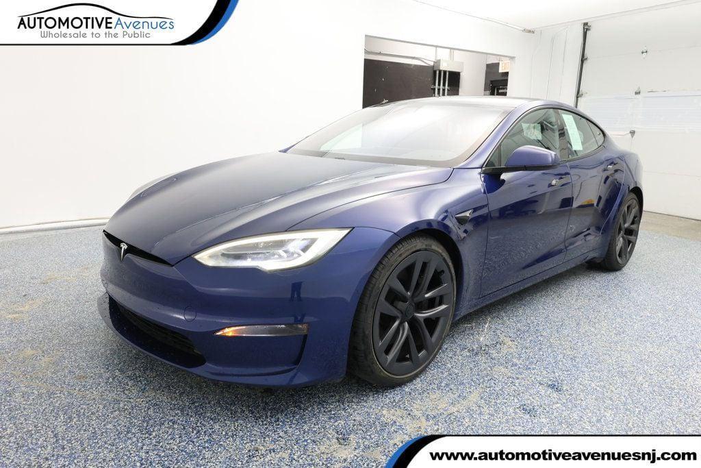 used 2021 Tesla Model S car, priced at $43,495