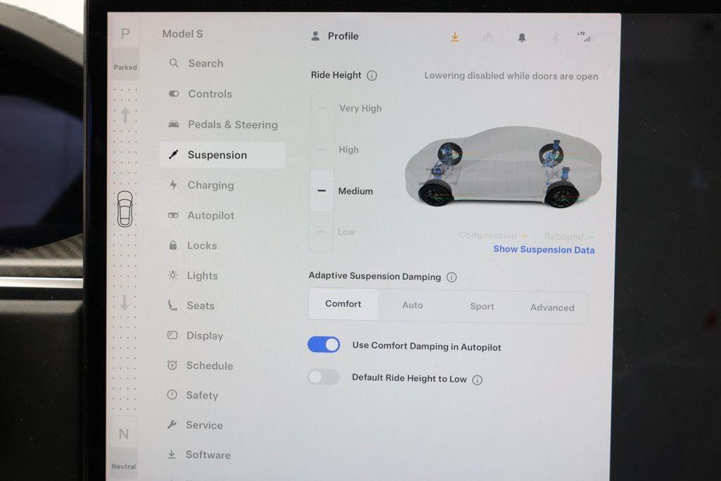 used 2021 Tesla Model S car, priced at $43,495