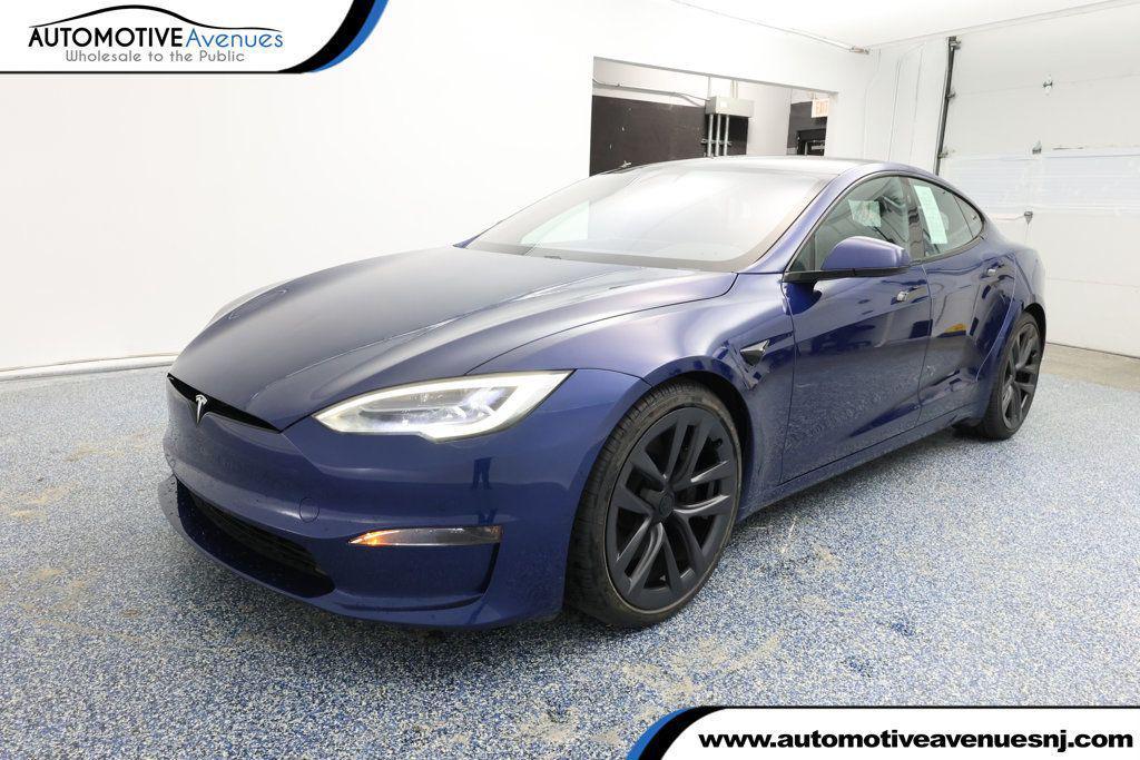 used 2021 Tesla Model S car, priced at $43,495