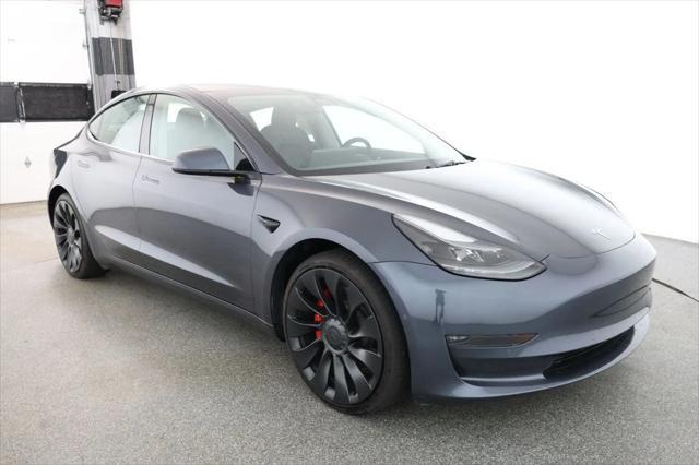 used 2022 Tesla Model 3 car, priced at $29,795