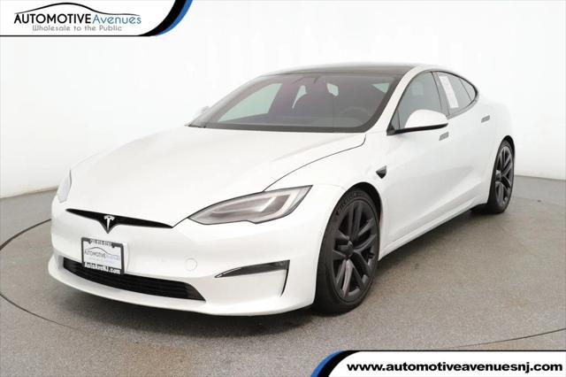 used 2021 Tesla Model S car, priced at $46,995