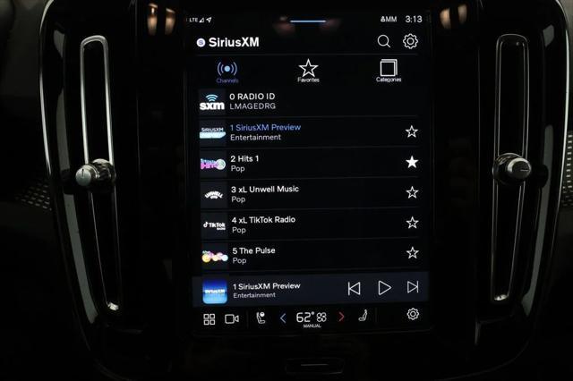 used 2021 Volvo XC40 Recharge Pure Electric car, priced at $24,995