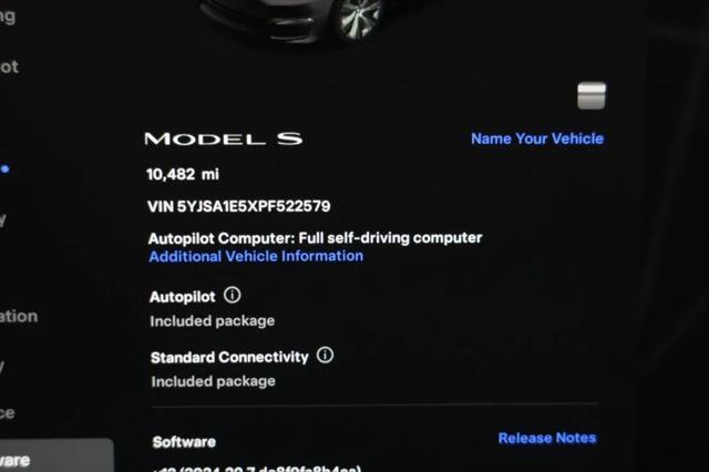 used 2023 Tesla Model S car, priced at $54,695