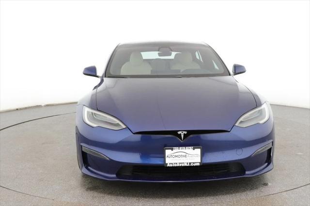 used 2021 Tesla Model S car, priced at $52,995