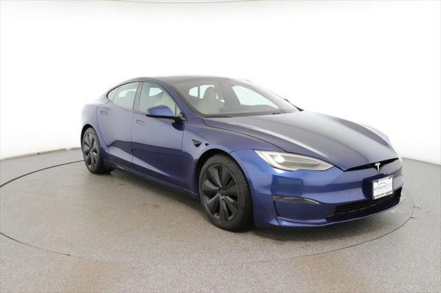 used 2021 Tesla Model S car, priced at $52,995