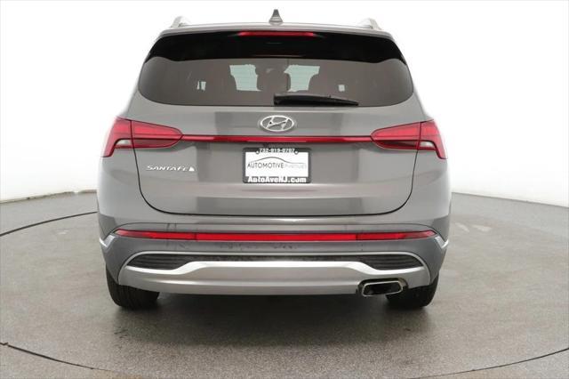 used 2021 Hyundai Santa Fe car, priced at $18,495